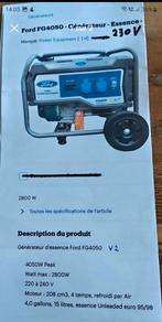 générateur Ford fg 450 neuf, Ophalen, Nieuw