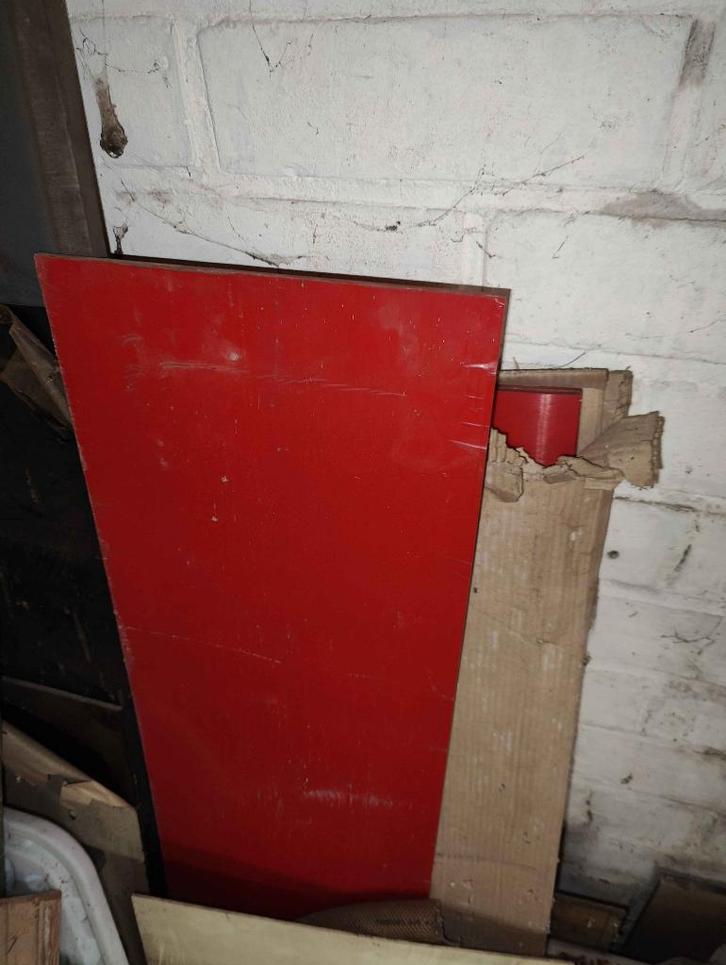 Kunststof platen, Doe-het-zelf en Bouw, Platen en Panelen, Gebruikt, Overige materialen, 100 mm of meer, Ophalen