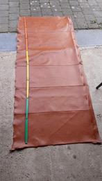 Leer lap soepel bruin/cognac, Ophalen, Zo goed als nieuw, Bruin