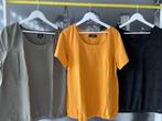 3 T-shirts merk Zizzi - maat 48 - 1 GRATIS, Kleding | Dames, T-shirts, Zizzi, Overige kleuren, Verzenden, Maat 46/48 (XL) of groter