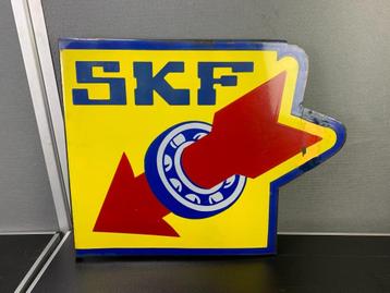 Origineel oud SKF Lagers Emaille reclamebord 55 x 40cm