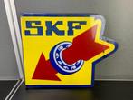Origineel oud SKF Lagers Emaille reclamebord 55 x 40cm, Utilisé, Enlèvement ou Envoi, Panneau publicitaire