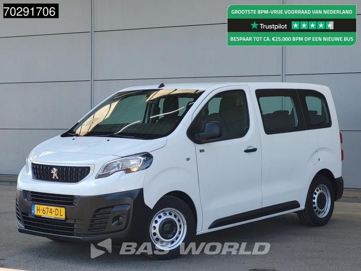 Peugeot Expert 102PK Personenvervoer 9-Persoons L1H1 Airco C, Auto's, Bestelwagens en Lichte vracht, Bedrijf, Te koop, Airconditioning