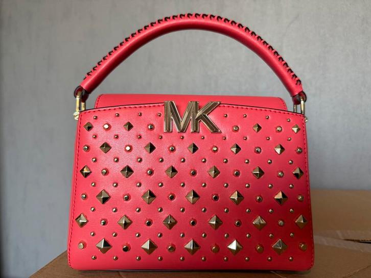 Michael Kors ‘Karlie Dahlia’ handtas – Nieuw, Handtassen en Accessoires, Tassen | Damestassen, Nieuw, Handtas, Roze, Ophalen of Verzenden
