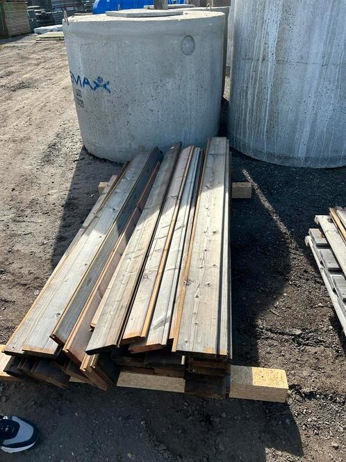 Houten schermen, Doe-het-zelf en Bouw, Hout en Planken, Gebruikt, Plank, 25 tot 50 mm, Geïmpregneerd, Ophalen