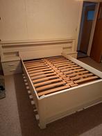 2 persoonsbed/ twijfelaar, Huis en Inrichting, Slaapkamer | Bedden, Ophalen, Gebruikt, Twijfelaar