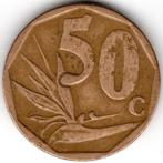 Zuid Afrika : 50 Cents 2007 : Taal = Ndebele "iSuwela Afrika, Postzegels en Munten, Munten | Afrika, Ophalen of Verzenden, Losse munt