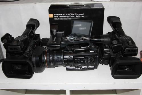 Kit Streaming 2x PMW-EX1 + PMW-200, Audio, Tv en Foto, Videocamera's Digitaal, Gebruikt, Camera, Geheugenkaart, Sony, 8 tot 20x