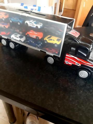 Transport camion met kleine auto's, Enlèvement ou Envoi, Utilisé