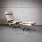 Leather "Swing" lounge chair with ottoman for COR Germany, 1, Antiek en Kunst, Ophalen of Verzenden