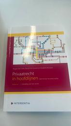 Privaatrecht in hoofdlijnen Volume 1, Boeken, Schoolboeken, Ophalen of Verzenden, Nieuw, Overige niveaus, Overige vakken