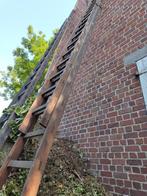 Houten ladder, Doe-het-zelf en Bouw, Ophalen, Gebruikt, Ladder, Opvouwbaar of Inschuifbaar