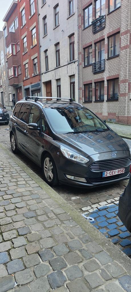 Ford Galaxy 7 places full full options., Auto's, Ford, Particulier, Galaxy, Diesel, Euro 6, Monovolume, 5 deurs, Zwart, Leder
