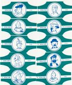 serie sigarenbanden (10) stripfiguren Kuifje volledig #8, Verzenden, Kuifje, Gebruikt, Overige typen