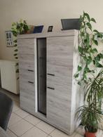 EETKAMER + TV MEUBEL, Ophalen, Zo goed als nieuw, 4 tot 6 stoelen