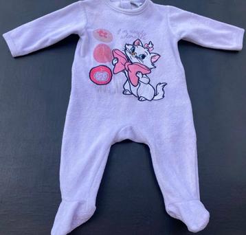 Pyjama « Disney » pour bébé fille en velours - taille 68