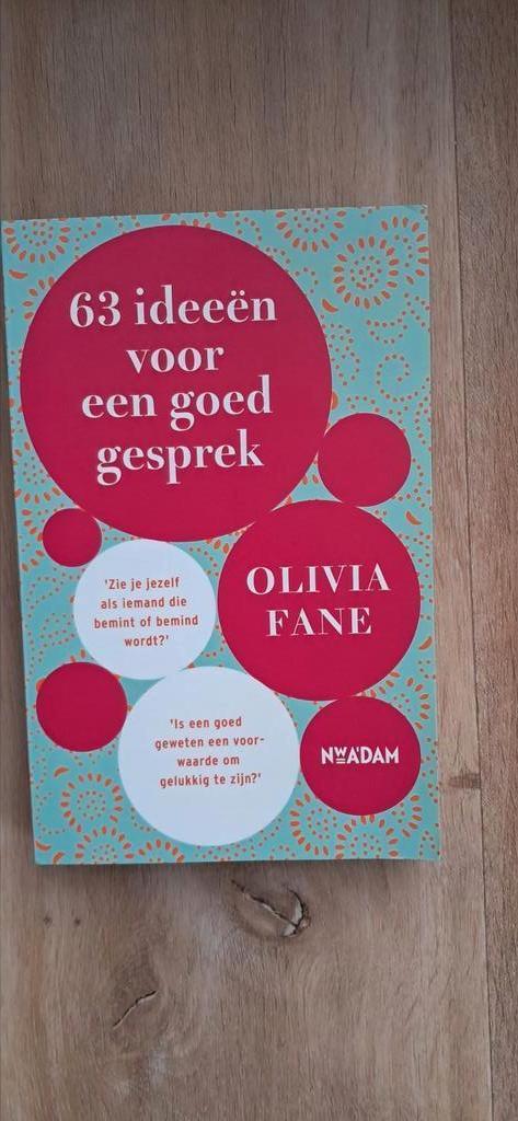 Olivia Fane, 63 ideeën voor een goed gesprek, Boeken, Filosofie, Gelezen, Wijsbegeerte of Ethiek, Ophalen of Verzenden