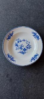 Diep bord Boch Frères La Mouche, Ophalen of Verzenden