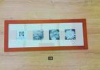 Fotokader voor 4 foto's: 66 cm x 25 cm, Ophalen of Verzenden, Gebruikt