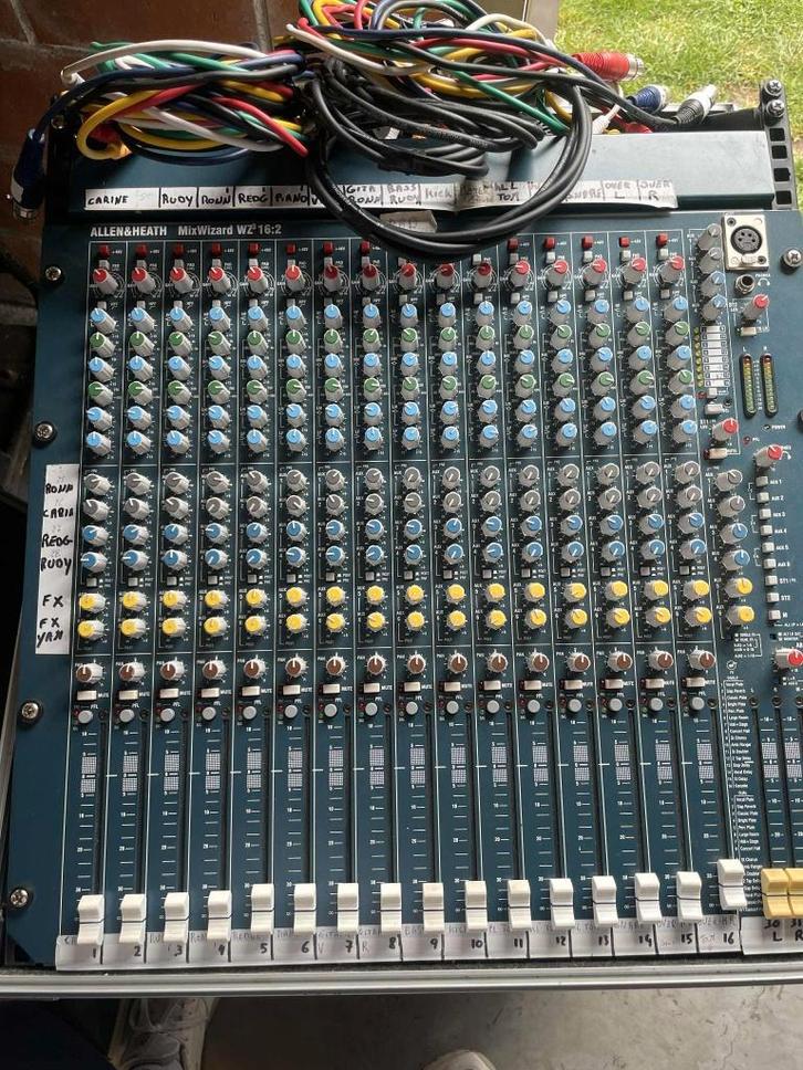 Mengpaneel  mixwizard wz3 16;2, Muziek en Instrumenten, Mengpanelen, Gebruikt, 10 tot 20 kanalen, Microfooningang, Ophalen of Verzenden