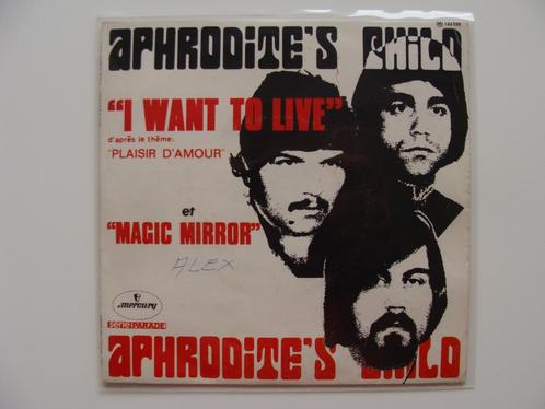Aphrodite's Child – I Want To Live (1969), Cd's en Dvd's, Vinyl Singles, Single, Rock en Metal, 7 inch, Ophalen of Verzenden