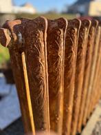 art nouveau gietijzeren radiator (font), Ophalen