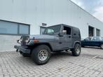 Jeep wrangler oldtimer 2500, Auto's, 2500 cc, Zwart, 4 cilinders, Leder