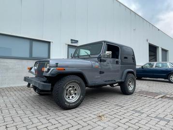 Jeep wrangler oldtimer 2500, Cuir, Argent ou Gris, Achat, 2500 cm³
