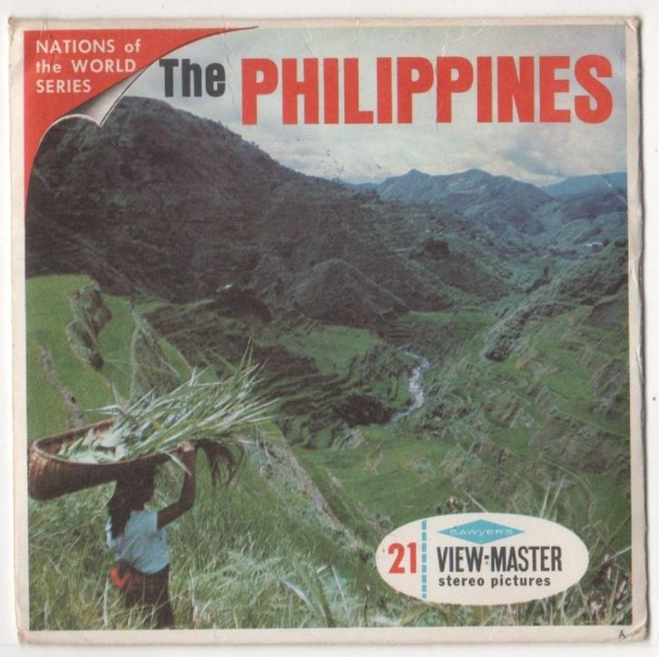 View-master The Philippines B 274 Boekje in het Engels, Antiek en Kunst, Antiek | Speelgoed, Ophalen of Verzenden