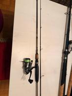 Spinhengel met molen, Watersport en Boten, Hengelsport | Zeevissen, Ophalen, Gebruikt, Complete set