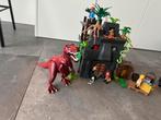 Playmobil Basiskamp van de Explorers met T-Rex, Kinderen en Baby's, Speelgoed | Playmobil, Ophalen, Zo goed als nieuw