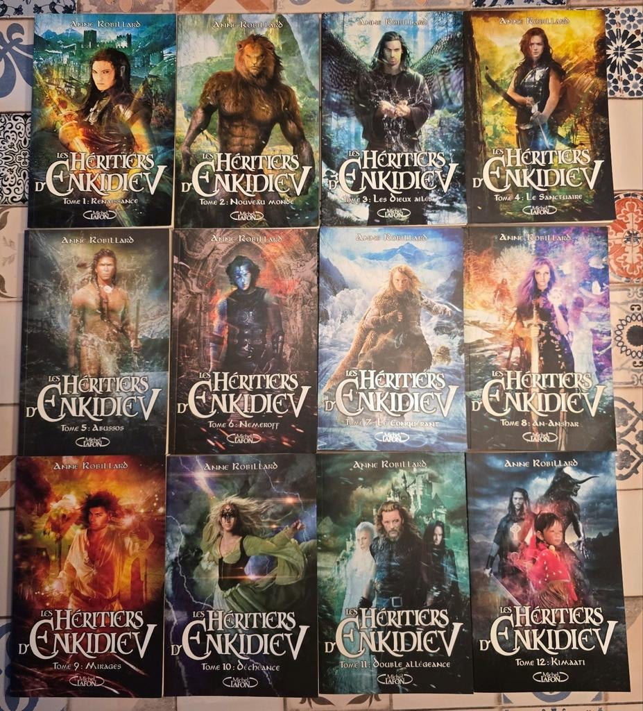 Les Héritiers d'Enkidiev INTEGRAL Tome 1 à 12, Livres, Fantastique, Comme neuf, Enlèvement ou Envoi