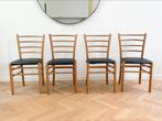 4 retro stoelen, Ophalen of Verzenden