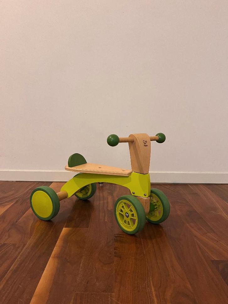 Houten driewieler, Fietsen en Brommers, Fietsen | Kinderfietsjes, Gebruikt, Minder dan 16 inch, Ophalen