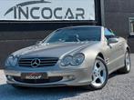 Mercedes-Benz SL 350 Roadster * GPS, sensoren, stoelverwarmi, Auto's, Mercedes-Benz, Automaat, Zwart, Cabriolet, Leder