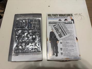 Tamiya wehrmacht tank crew beschikbaar voor biedingen