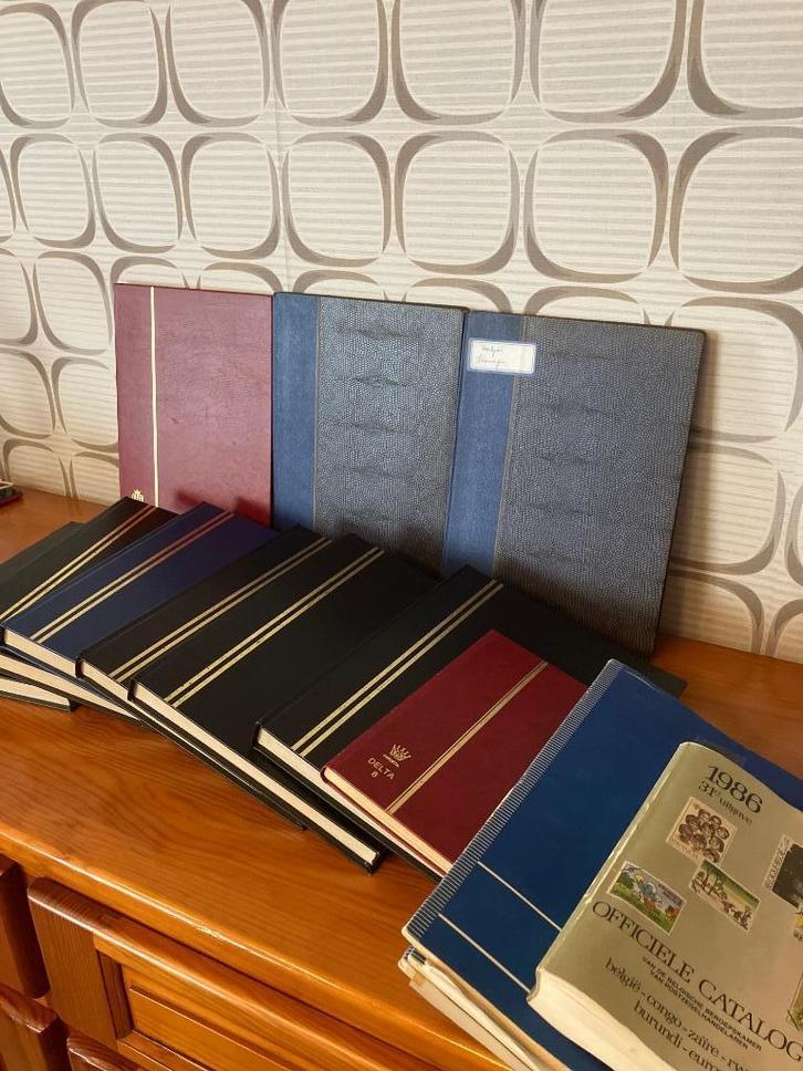 Grote postzegel verzameling + albums, Postzegels en Munten, Postzegels | Volle albums en Verzamelingen, Ophalen