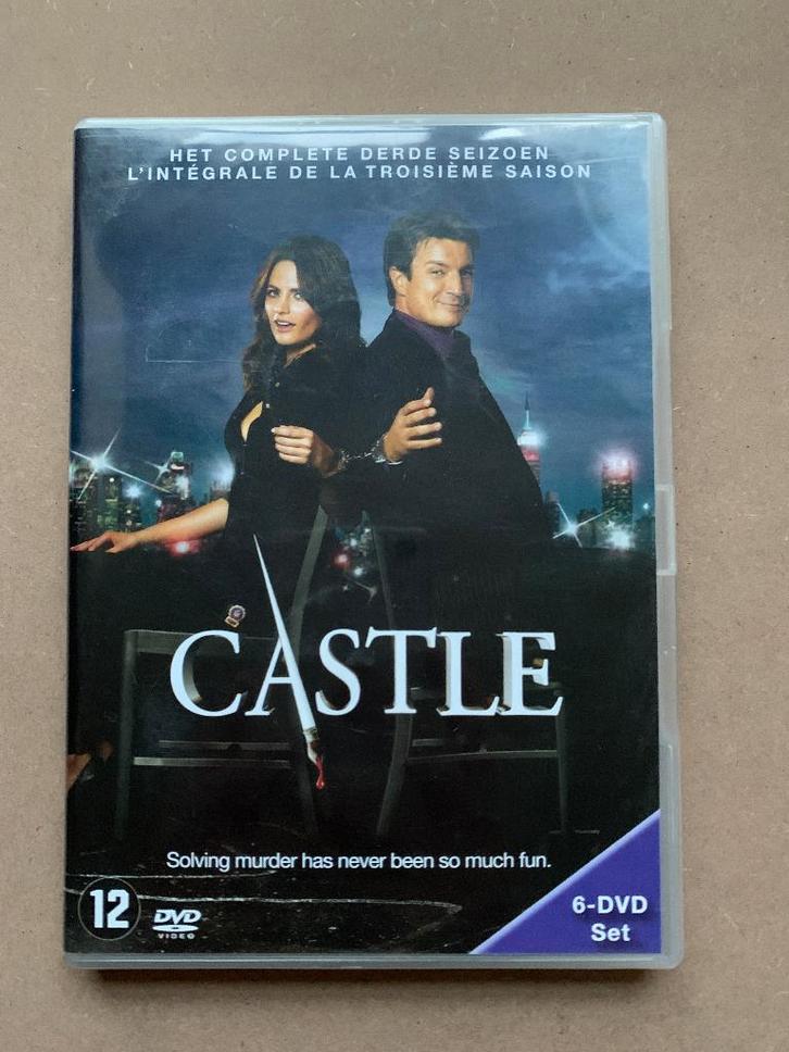 Castle Seizoen 3 DVD, CD & DVD, DVD | TV & Séries télévisées, Utilisé, Action et Aventure, À partir de 12 ans, Enlèvement ou Envoi