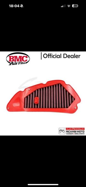 Honda Nss Forza 125 FM01125 Luchtfilter BMC Sport Wasbaar beschikbaar voor biedingen