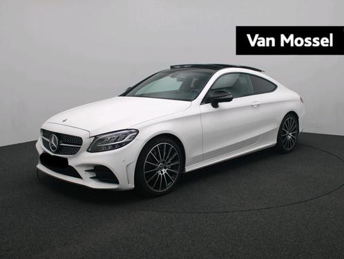 Mercedes-Benz C-Klasse 180 AMG LINE Coupé + PANORAMISCH DAK, Auto's, Mercedes-Benz, Bedrijf, Te koop, C-Klasse, Achteruitrijcamera