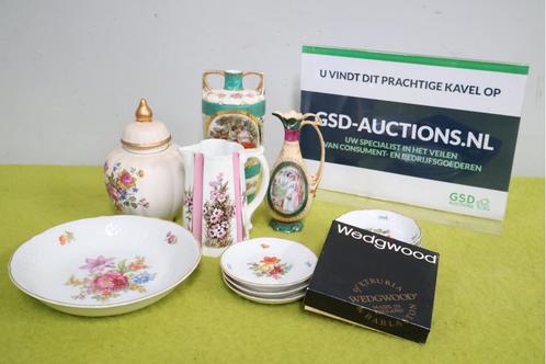 Serviesset van Rose en Wedgwood, Antiek en Kunst, Antiek | Servies compleet, Ophalen of Verzenden