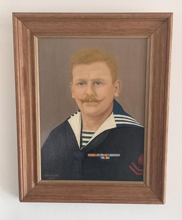 Schilderij matroos '85 beschikbaar voor biedingen