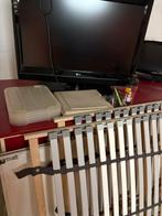 gratis 2 lattoflex bodems en 2 matrassen, Ophalen, Gebruikt, Eenpersoons, 80 cm