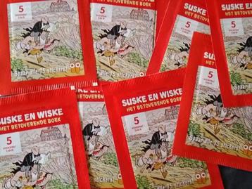 Suske & Wiske - Het Betoverende Boek - Stickers (Ongeopend) beschikbaar voor biedingen