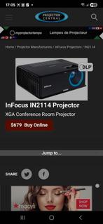 Infocus beamer, Ophalen, Zo goed als nieuw