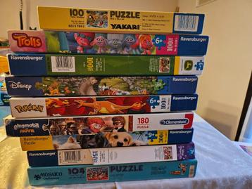 Kinderpuzzels met kleine beschadiging beschikbaar voor biedingen