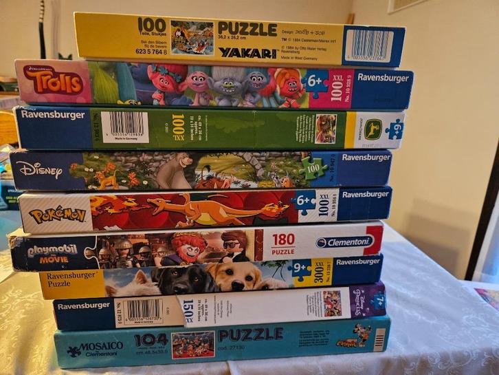 Kinderpuzzels met kleine beschadiging, Kinderen en Baby's, Speelgoed | Kinderpuzzels, Gebruikt, Meer dan 50 stukjes, Ophalen of Verzenden