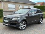 UNIEK AUDI Q7 MEGA FULL OPTIE 3xS-LINE 7PLAATSEN, Auto's, Automaat, 176 kW, Zwart, Alcantara