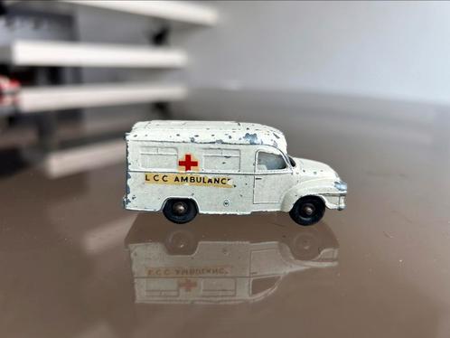 Matchbox Lesney Bedford Lomas Ambulance nr 14-C 1962, Verzamelen, Retro, Ophalen of Verzenden