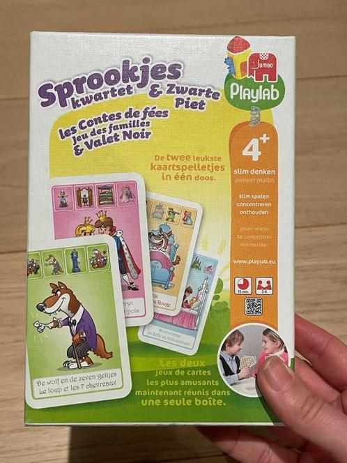 Jumbo kwartet spel vanaf 4 jaar in perfecte staat, Kinderen en Baby's, Speelgoed | Educatief en Creatief, Zo goed als nieuw, Puzzelen